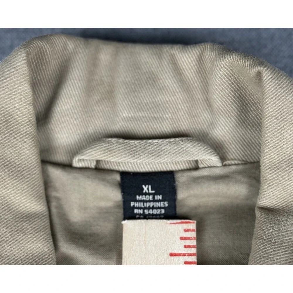 Old Navy Classic Tailored Men's XL Khaki Cotton Sport Coat Blazer 3 Button